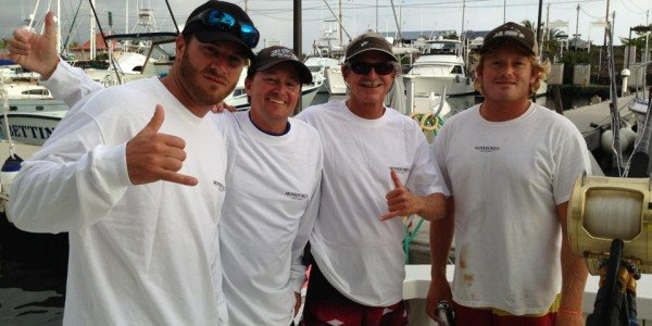 The Guys with Capt. Chip Van Mols and Ryan O'Halloran - Kona, HI