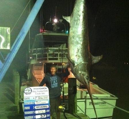 World Record Swordfish