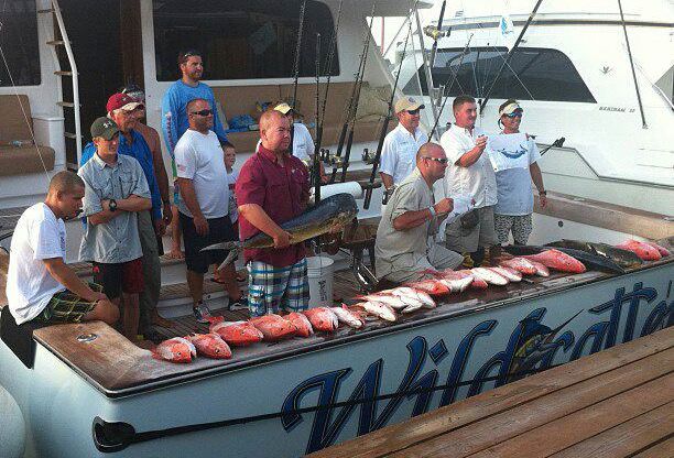 Marines Tackle Billfish on the Wildcatter