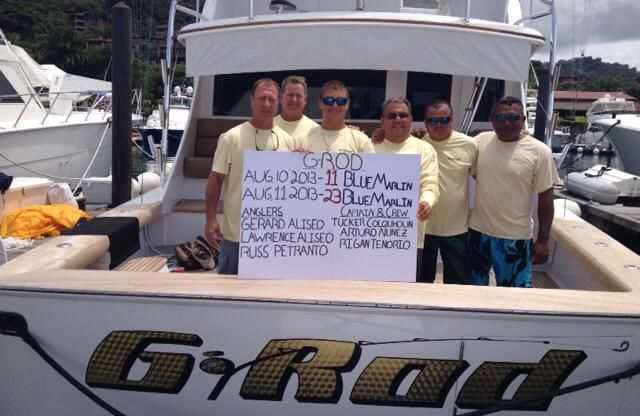 Hot Blue Bite on G-Rod